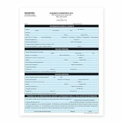 Flash Sale 😍 Quill Brand Custom General Medical Custom Registration Forms, 8-1/2" X 11", 250 Sheets Per Pack 😍