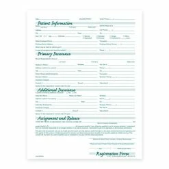 Promo 🌟 Quill Brand Custom General Medical Custom 1-Sided Patient Registration FormFamily™ Sheets, 8-1/2" X 11", 2-Hole Top Punched, 250 Sheets Per Pack 😀