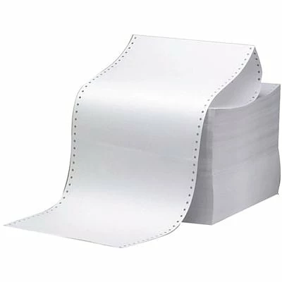 Best Sale 😉 Quill Brand® White Bond Continuous Form Papers Quill Brand® 9.5" X 11" Continuous Form Paper, 18 Lbs., 92 Brightness 2550 Sheets/Carton (710608) 🛒