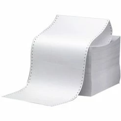 Best Pirce 💯 Quill Brand® White Bond Continuous Form Papers Quill Brand® 12" X 8.5" Continuous Form Paper, 18lbs., 2800 Sheets/Carton (QU710641) 😉