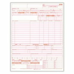 New 💯 HR & Medical Forms TFP UB-04 CMS-1450 1-Part Health Insurance Claims, 2500/Carton (UB04LC) ✔️
