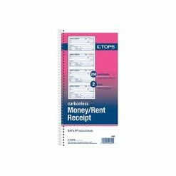 Discount ⭐ Business Forms TOPS Money/Rent Receipt Book, 200 Sets/Book, White/Canary (4161) 👏