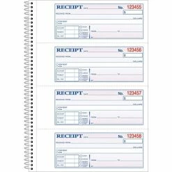 Cheap 🔔 Adams™ Carbonless Soft-Cover Money/Rent Receipt Books Adams® Carbonless Receipt Book, 3" X 8", 2-Part, 200 Sets/Book (SC1182) ❤️