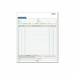 Deals 🧨 Tops® Carbonless Purchase Order Books TOPS Purchase Requisition Book, 10.69"L X 8.38"W, 50 Sets/Book (46146) ⭐