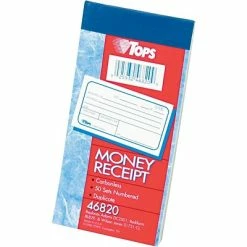 Promo 😍 TOPS® Carbonless Money/Rent Receipt Books TOPS Money/Rent Receipt Book-Multiple Parts, Ruled, 2-Part (46820) ⌛