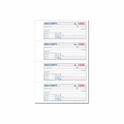 Brand new 🔔 TOPS® Carbonless Money/Rent Receipt Books TOPS Receipts, 2.75"L X 7.13"W, 100/Pack (46808) 👍