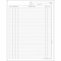 Wholesale 😀 Treatment Records Medical Arts Press® Treatment Notes, Tooth #, Non-Imprinted, No Punch 🤩