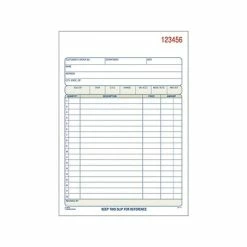 New ⌛ Adams Carbonless Sales Order Books Adams Sales Orders Book, 8.44"L X 5.56"W, 50 Sets/Book, 10 Books/Box (TC5805-10) ⌛