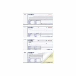 Best Pirce 🎉 Rediform® Receipt Books Rediform Money 2-Part Carbonless Receipt Book, 2.75"L X 7"W, 200/Pack (8L806) 😉