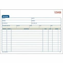 Flash Sale 💯 Adams® Business Forms Carbonless Invoice Book Adams® Carbonless Invoice Book, 8" X 6", 2-Part (196162) 🎁