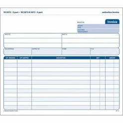 Best deal 🔥 Adams® Business Forms Carbonless Invoice Book Adams® Carbonless Invoices, 2-Part, 8-1/2" X 7-7/16", 50 Sets/Pack 😍