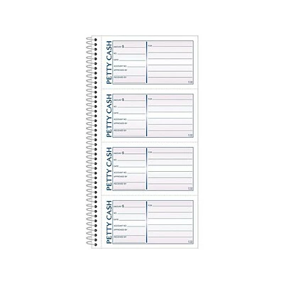 Best Sale 🔥 Business Forms TOPS Petty Cash Receipt Book, 2.75"L X 5"W, 200/Pack (TOP4109) 🧨