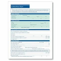Wholesale 🌟 State/Federal Labor Law Supplies ComplyRight Accident/Illness Report, Pack Of 50 (N9042PK50) ⌛